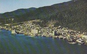 Alaska Ketchinkan Closeup Aerial