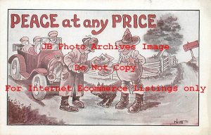 Artist Signed Witt, Auburn, Comic, Peace at Any Price, Paying Off the Sheriff
