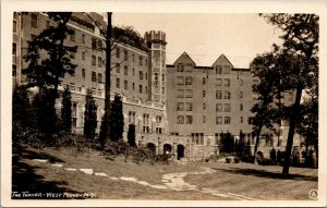 Vtg 1920s The Thayer Hotel West Point New York NY Real Photo RPPC Postcard