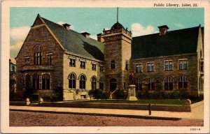 Illinois Joliet Public Library Curteich