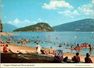 Canada British Columbia Copper Island and Shuswap Lake