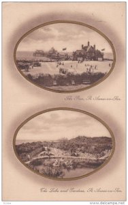 ST. ANNES-ON-SEA [Lytham St Annes] , Lancashire , PU-1913 ; 2 view postcard