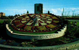 Canada Ontario Hydra's Floral Clock Between Queenstown and Niagara Falls