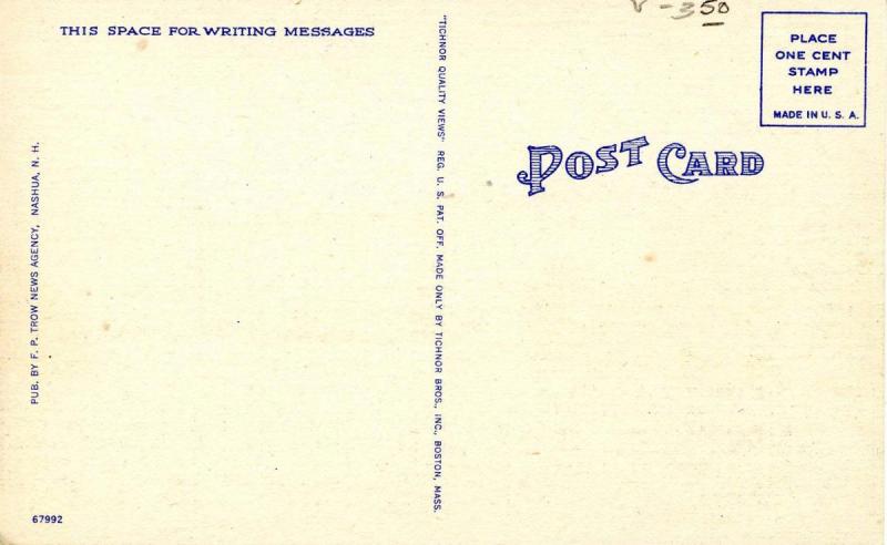 NH - Nashua. Nashua Manufacturing Company