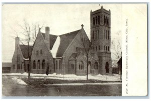 c1910 St. Thomas Episcopal Church Exterior Building Sioux City Iowa IA Postcard
