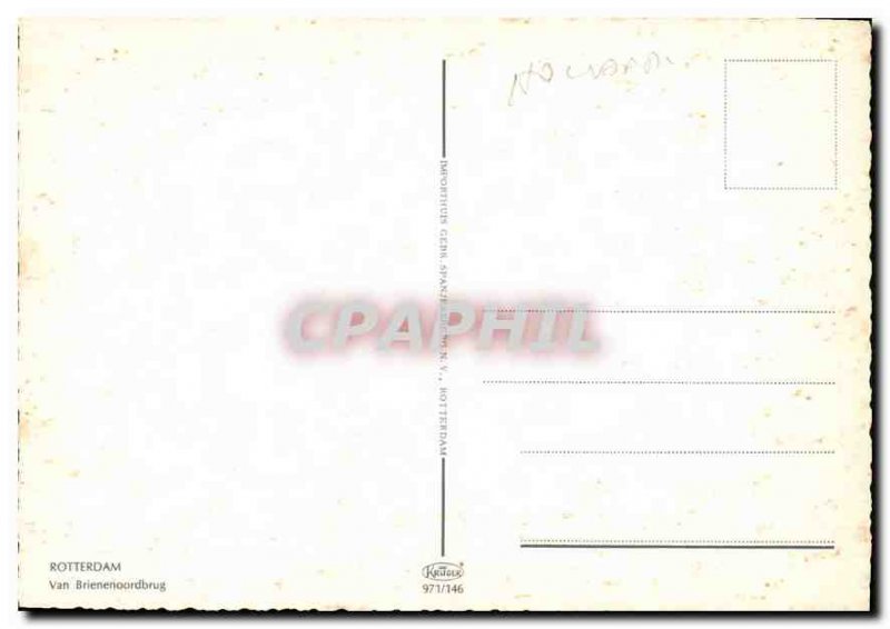 Postcard Modern Rotterdam Van Brienenoordbrug