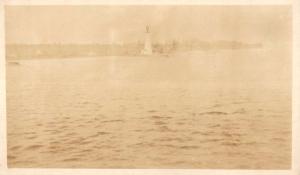 Unidentified Light House Shore Waterfront Real Photo Antique Postcard K103521