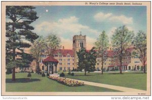 Indiana South Bend St Mary's College Curteich