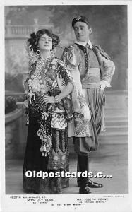 Miss Lily Elsie & Mr Joseph Coyne As Sonia and Prince Danilo in The Merry Wid...