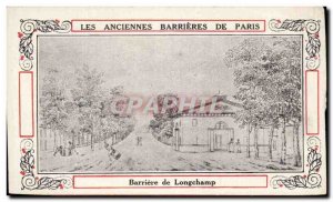 Image of paris The old barriers Barriere de Longchamp