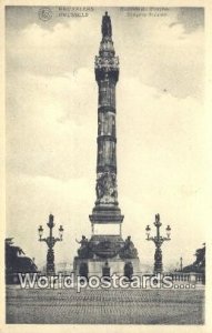 Colonne du Congres Bruxelles, Belgium Unused 