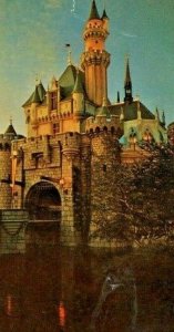 Postcard 1971 View of Castle at Disneyland in California.  T8