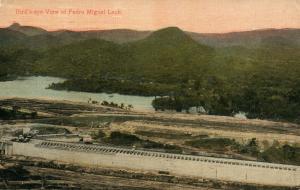 PANAMA PEDRO MIGUEL LOCK ANTIQUE POSTCARD