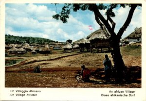 1910 Kenya Postcard: Safari Suit, Gypsum, Hunter's Hat & More