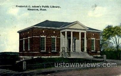 Frederick C. Adam's Library - Kingston, Massachusetts MA