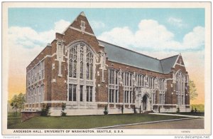 Anderson Hall , University of Washington , Seattle , 1910s