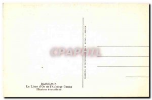 Old Postcard Museum of & # 39auberge Ganne Barbizon has the book & # 39or Ill...