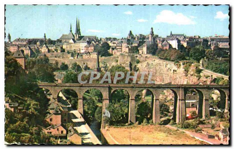 Old Postcard Luxembourg General view