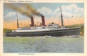 Montclam Canadian Pacific Steamship Co Ship 1925 