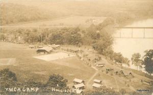 C-1910 YMCA Camp Hollister Missouri RPPC Real photo 11075