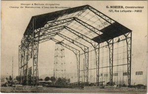 PC ISSY-LES-MOULINEAUX HANGAR A DIRIGEABLES ZEPPELIN BALLOON AVIATION (a19031)