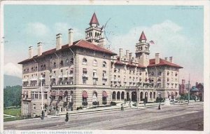 Colorado Colorado Springs Antlers Hotel 1910