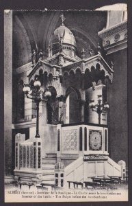 FRANCE, Postcard, Albert, Interior of the basilic , WWI
