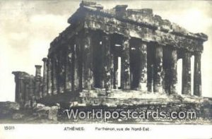 Parthenon, vue de Nord Est Athenes Greece Unused 