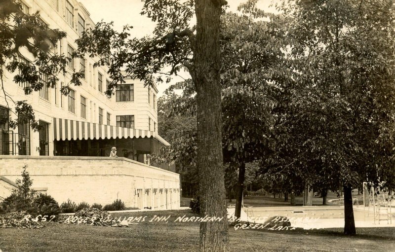 WI - Green Lake. Northern Baptist Assembly. Roger Williams Inn  *RPPC