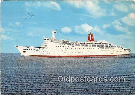 TS Hanseatic Ship German Atlantic Line 1970 