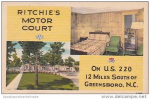 North Carolina Greensboro Ritchies Motor Court