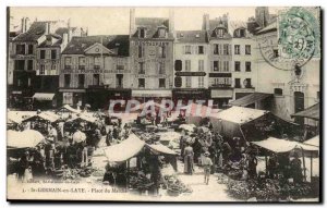 Old Postcard Saint Germain en Laye walk from Plaza TOP