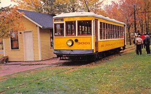 Connecticut Electric Railway Trolley Museum Warehouse Point, Conn., USA Writi...