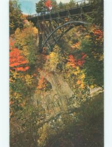 Pre-1980 BRIDGE SCENE Quechee - Hartford Vermont VT d4635