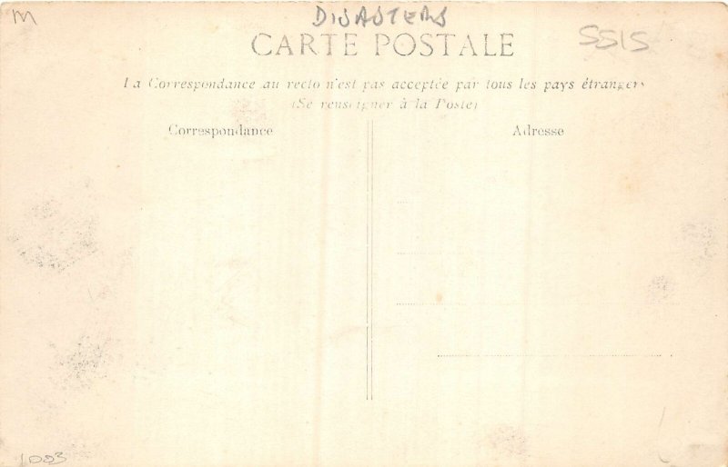 Lot286 crue de la seine paris grenelle la fontaine de neptune  france flood 1910