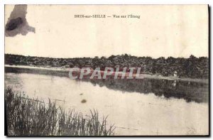 Postcard Old Brin sur Seille View Pond