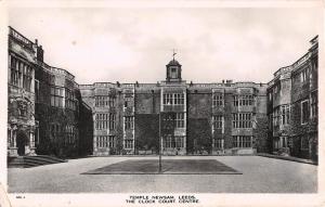 uk2354 Temple Newsam leeds the clock court centre real photo   uk