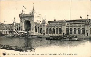 CPA PARIS EXPO 1900 - Palais des Armées de Terre et de Mer (306843)