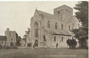 Hampshire Postcard - Church & Hospital of St Cross - Winchester - Ref TZ3132