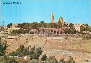Postcard Modern Jerusalem Mt Zion