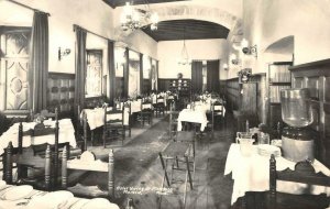 RPPC Hotel Virrey de Mendoza, Morelia, Mexico ca 1940s Vintage Postcard