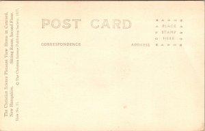 Real Photo Postcard Christian Science Pleasant View Home Concord New Hampshire