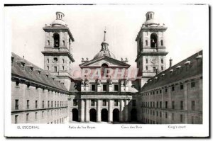 Postcard Old El Escorial Patio de los Reyes