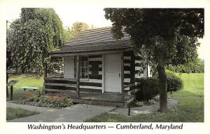 Washington's Headquarters Cumberland, Maryland MD s 