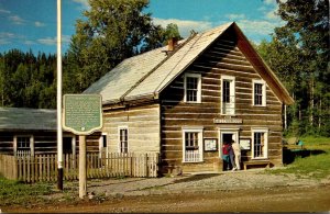 Canada British Columbia Barkerville Cottonwood House