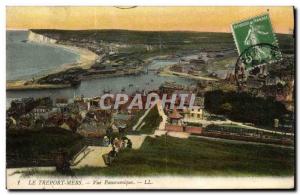 Old Postcard Treport Panoramic