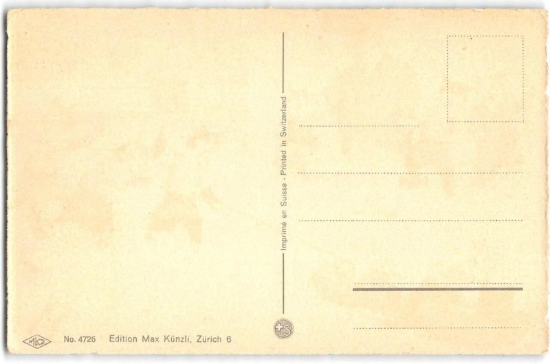 Dressed Cats Playing At School Mainzer 4726 1940s Max Kunzli Hartung Postcard