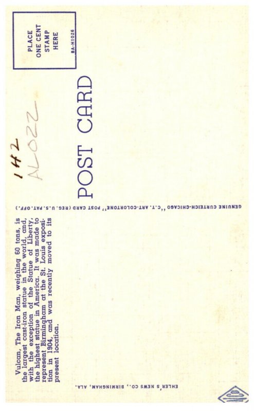 Alabama Birmingham Vulcan Monument