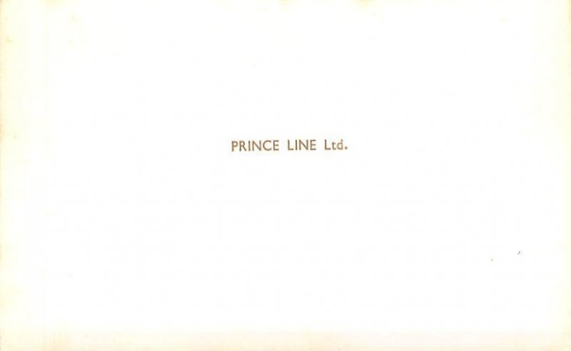 M.V. Black Prince M.V. Black Prince , Prince Line Ltd. View image 