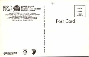 Postcard RESTAURANT SCENE Maple Shade New Jersey NJ AN1508